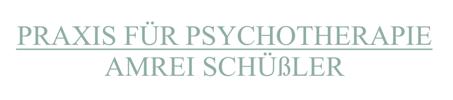 Praxis für Psychotherapie - Amrei Schüßler